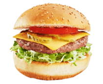 3號：牛肉Cheese Burger餐