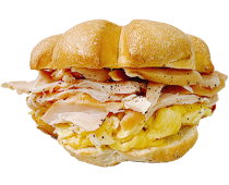 燻雞嫩蛋亞朵包