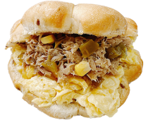 辣鮪魚玉米嫩蛋亞朵包